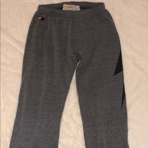 Grey sweatpants